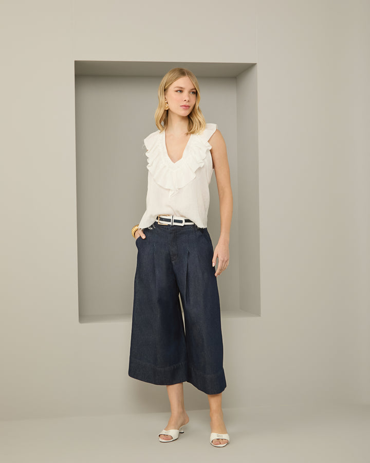 Anne Fernandes Bermuda Jeans