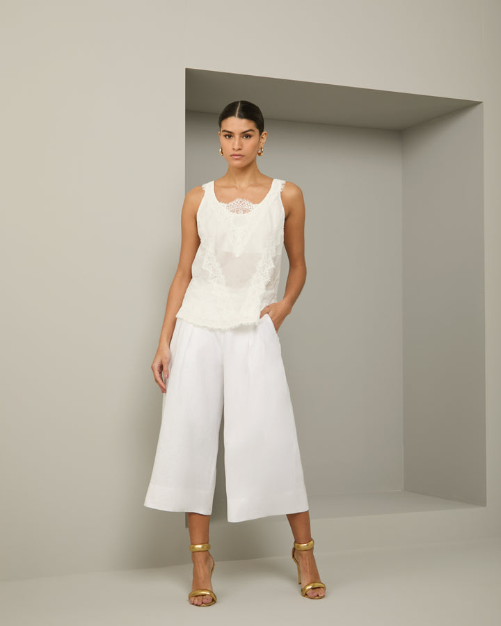 Linen Blazer+Shorts Set Anne Fernandes
