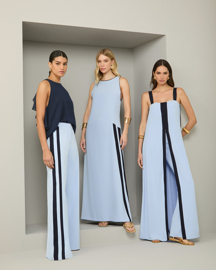 Anne Fernandes Long Blouse+Pants Set