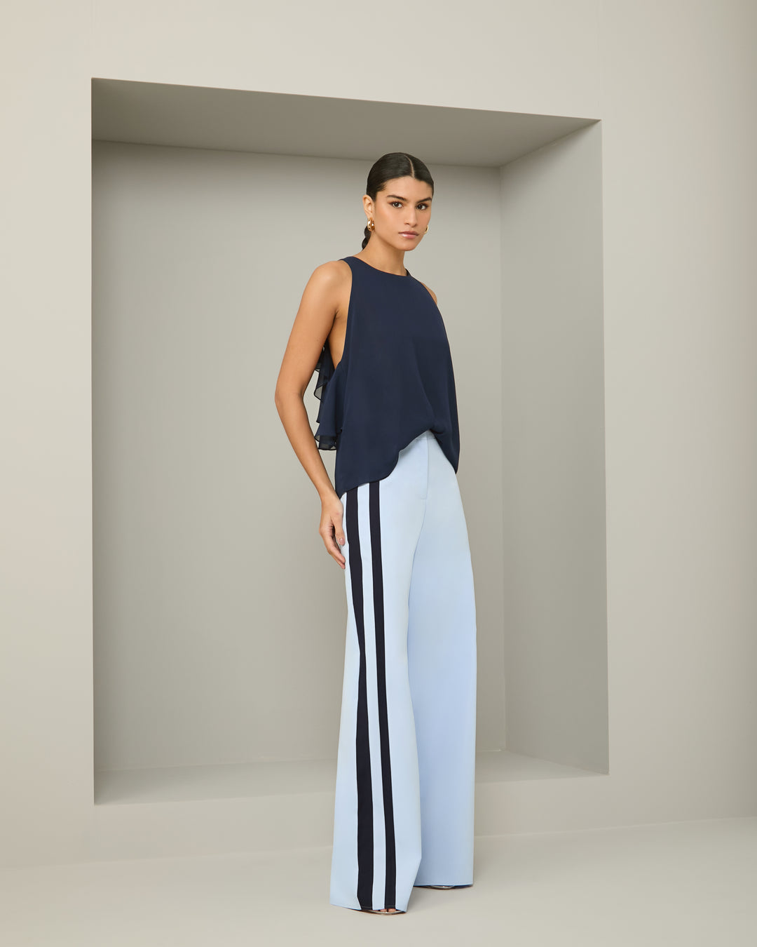 Anne Fernandes Ruffle Blouse