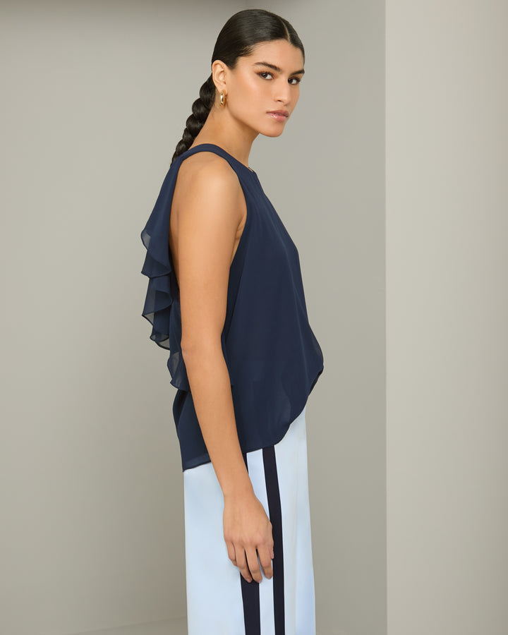 Anne Fernandes Ruffle Blouse
