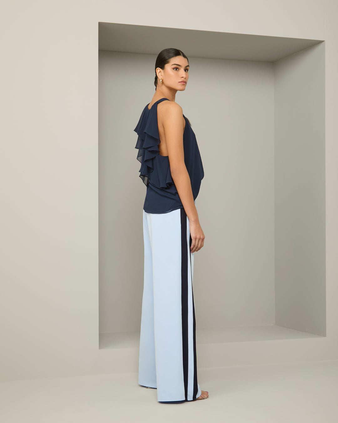 Anne Fernandes Ruffle Blouse