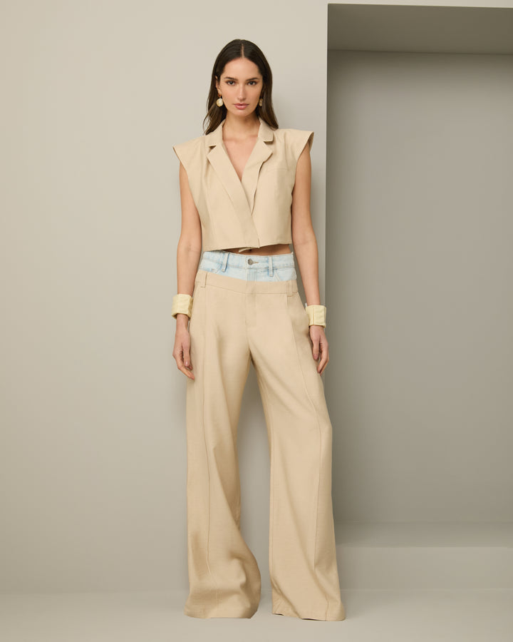Anne Fernandes Blouse+Pants Set