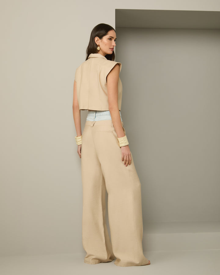Anne Fernandes Blouse+Pants Set
