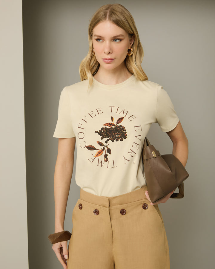 Coffee Time Anne Fernandes T-Shirt
