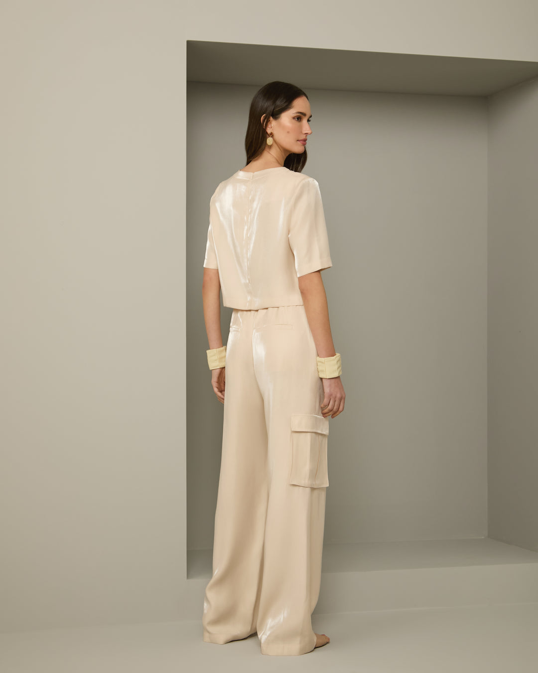 Anne Fernandes Blouse+Pants Set