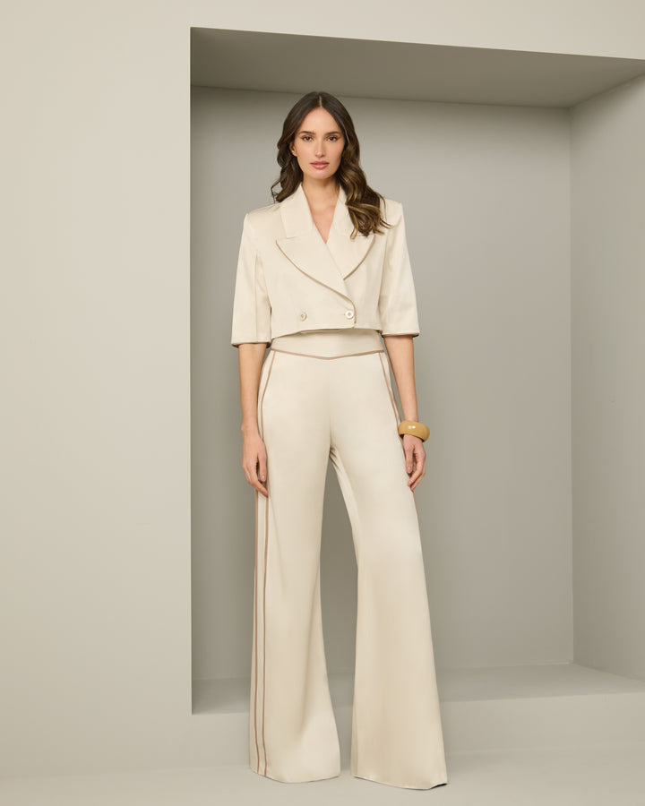 Cropped Blazer+Pants Set Anne Fernandes