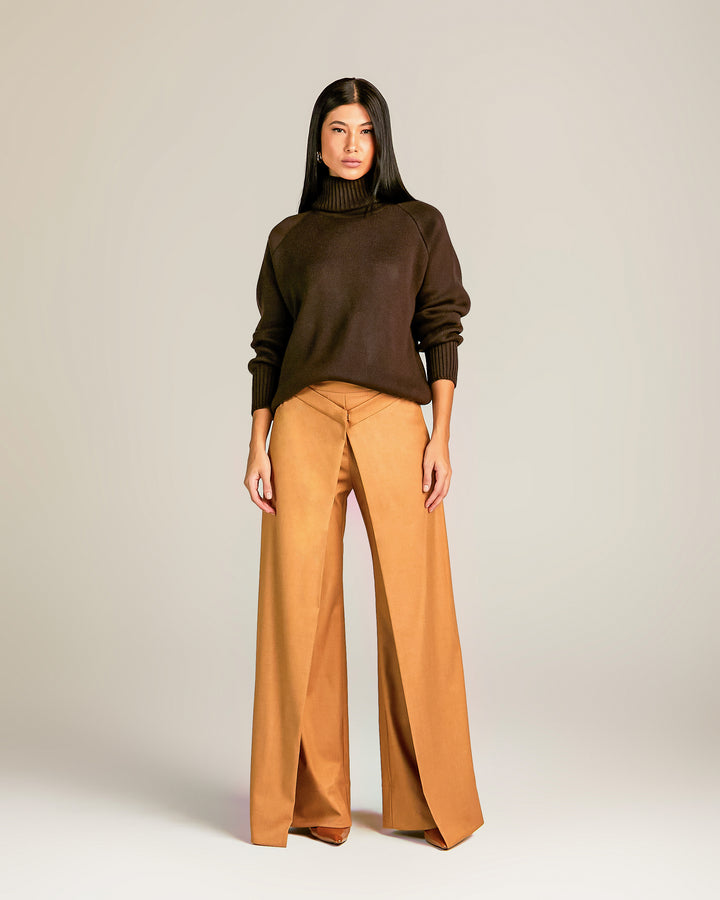Blusa Tricot Gola Rolê Anne Fernandes