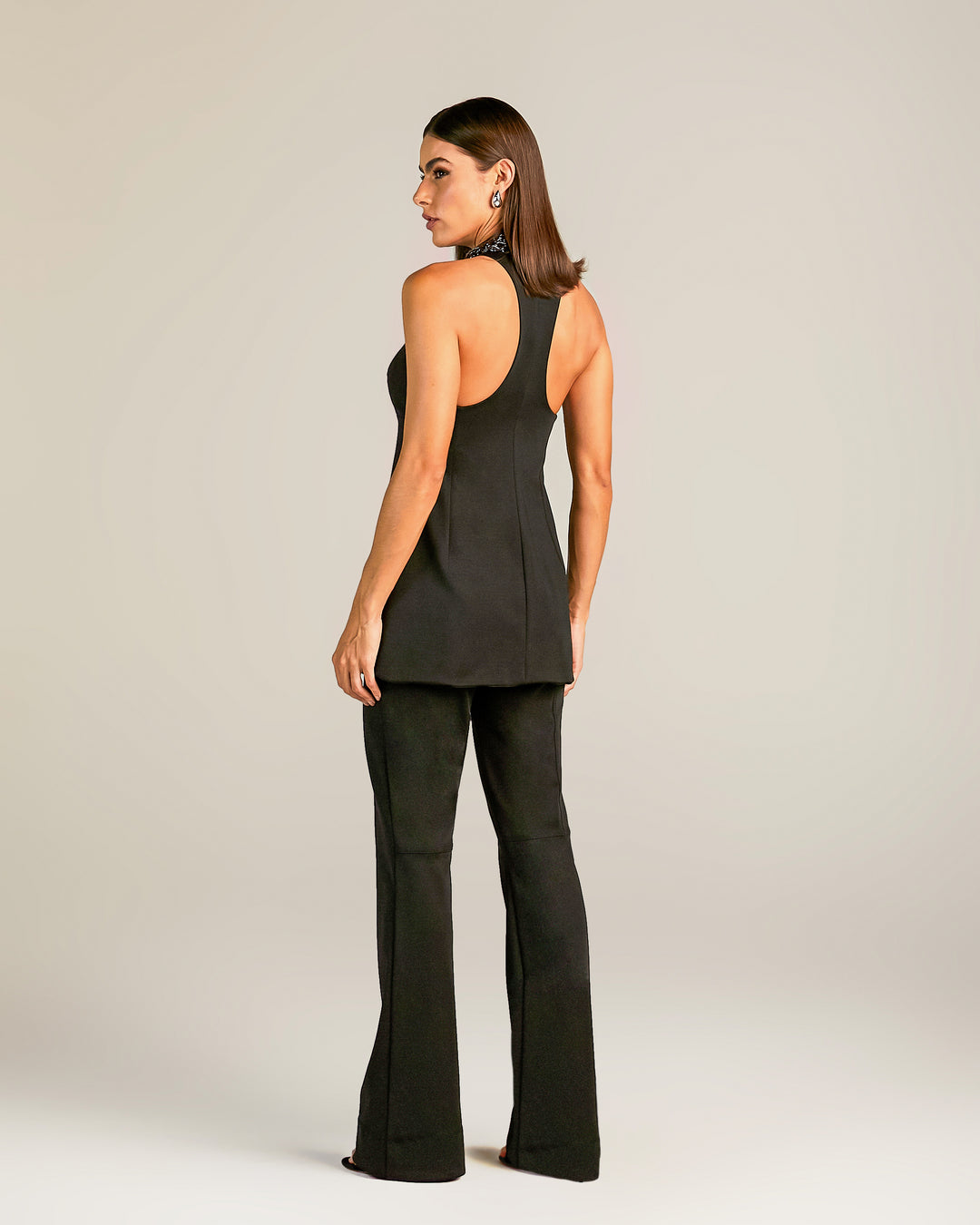 Anne Fernandes Racerback Tank Top+Pants Set