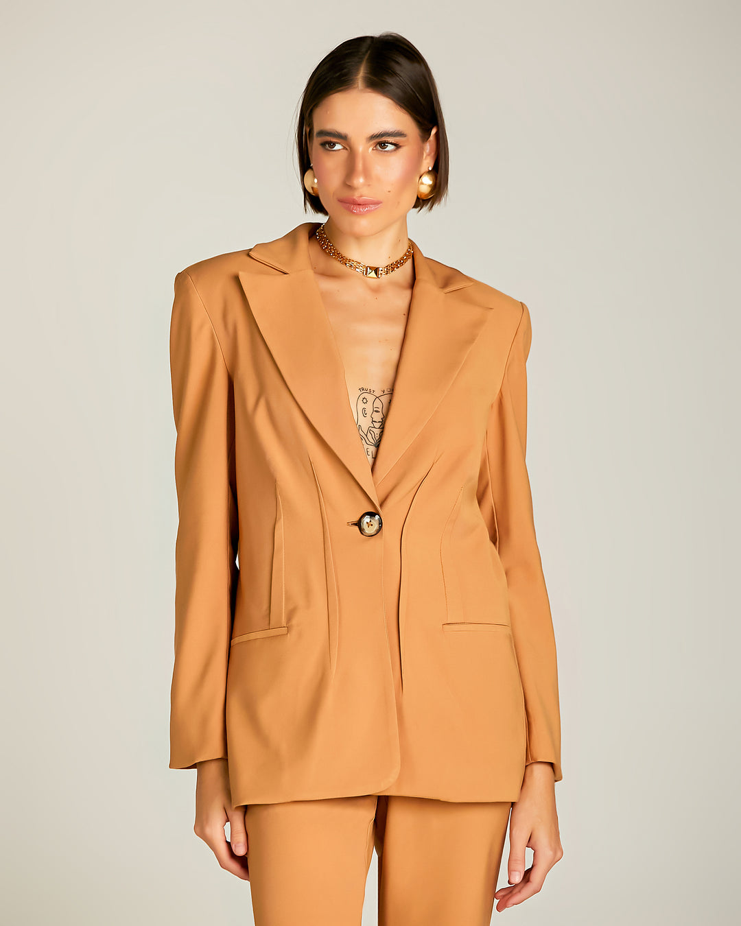 Anne Fernandes Tailored Blazer+Pants Set