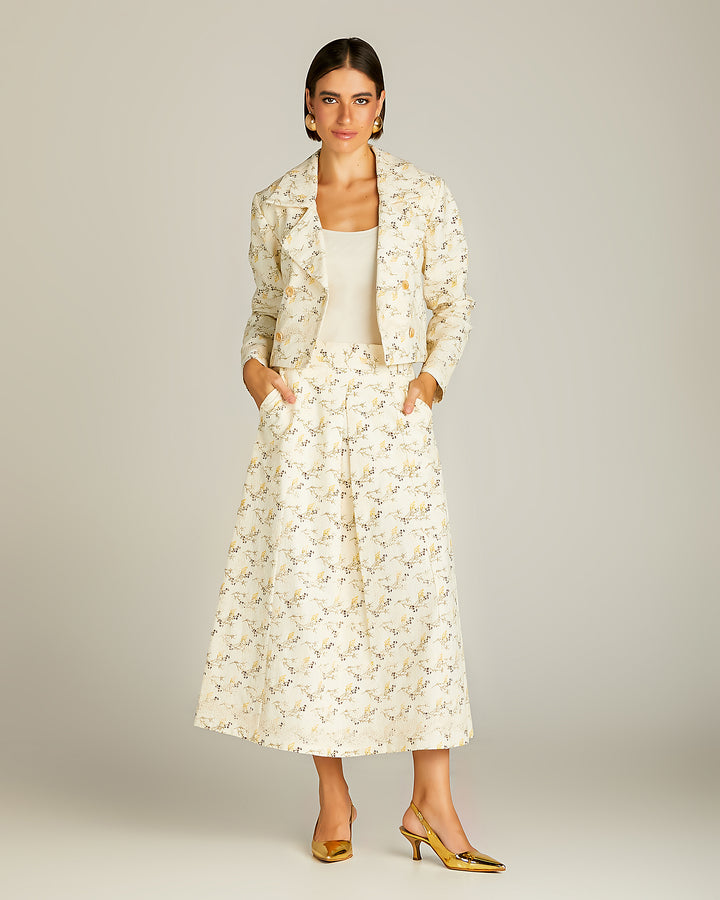 Anne Fernandes Jacket+Skirt Set