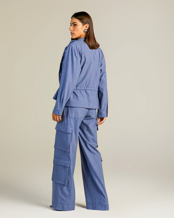 Parka+Corset+Pants Set Anne Fernandes