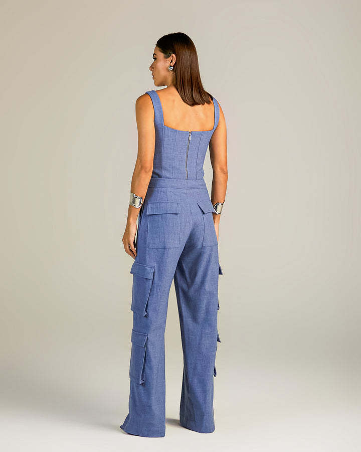 Parka+Corset+Pants Set Anne Fernandes