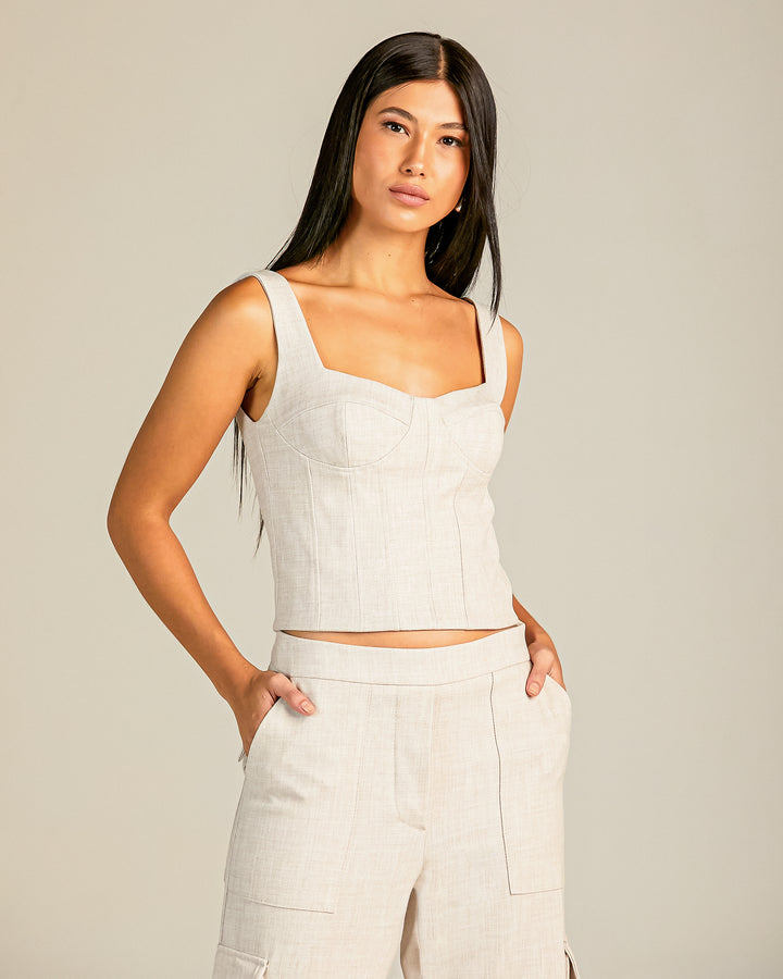 Parka+Corset+Pants Set Anne Fernandes
