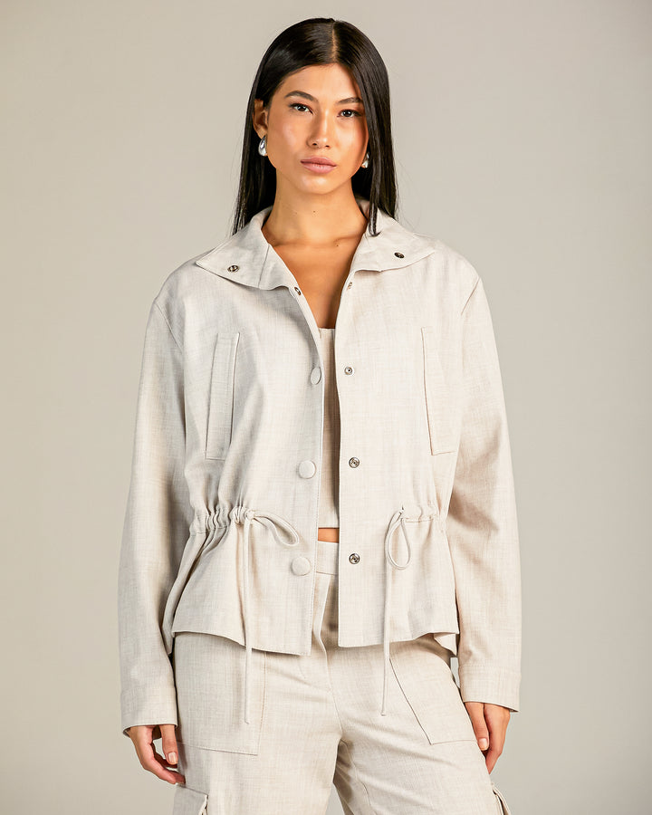 Parka+Corset+Pants Set Anne Fernandes