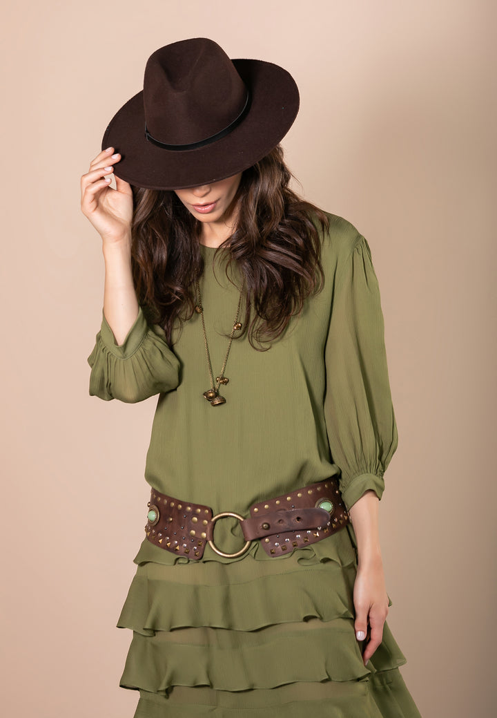 Wide Boho Belt