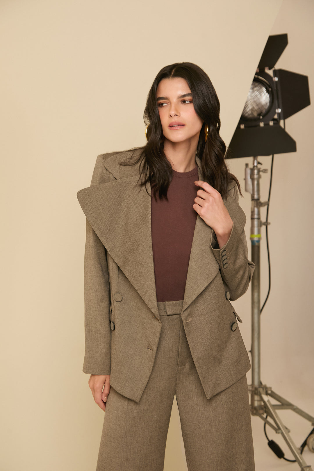 Straight Tailored Trousers