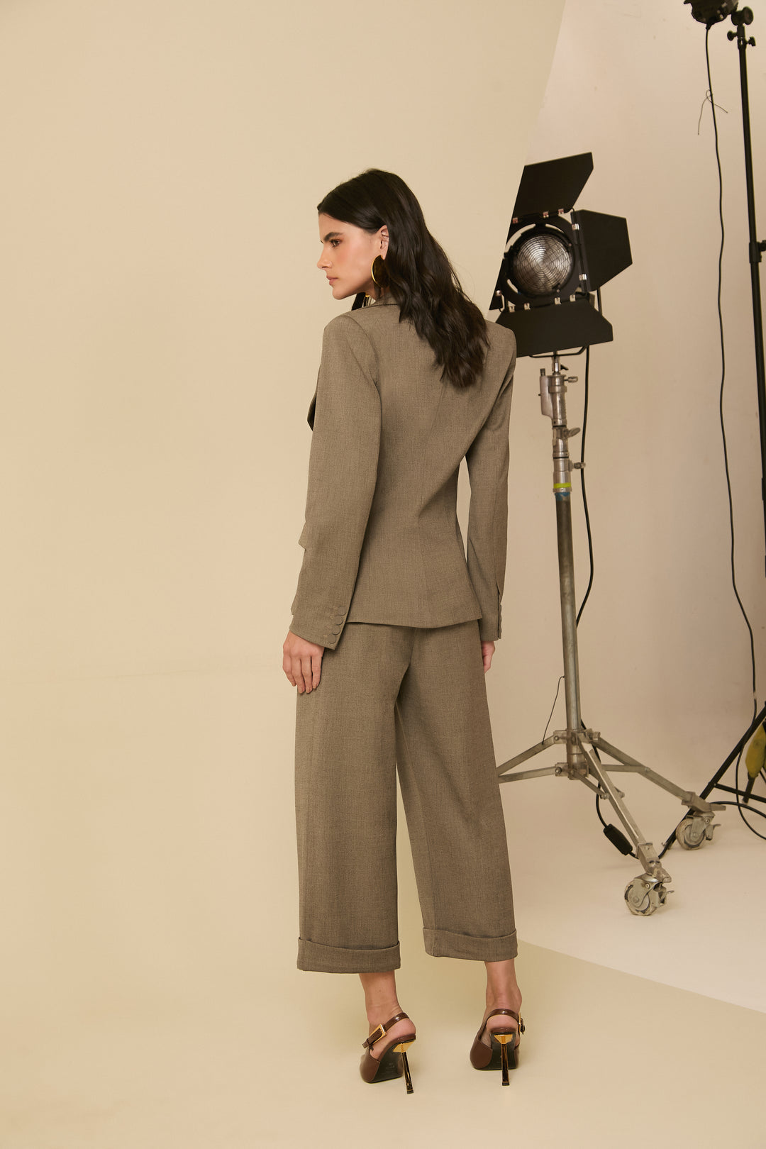 Straight Tailored Trousers