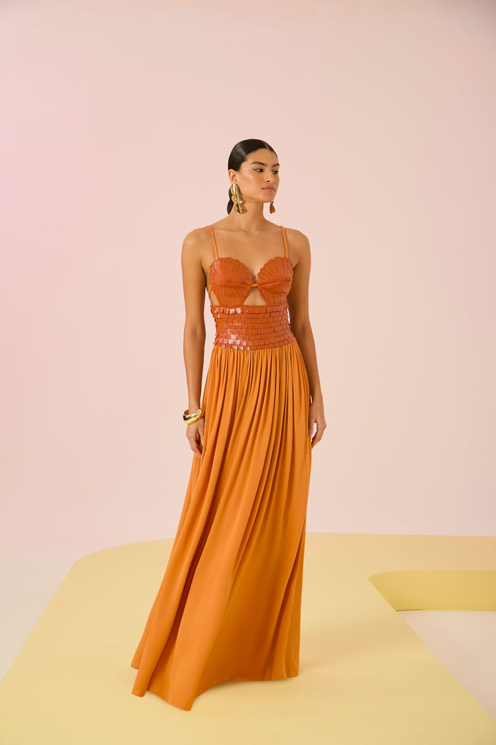 Long Scale Dress