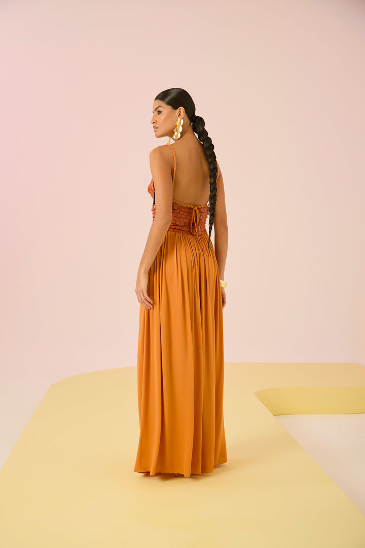 Long Scale Dress