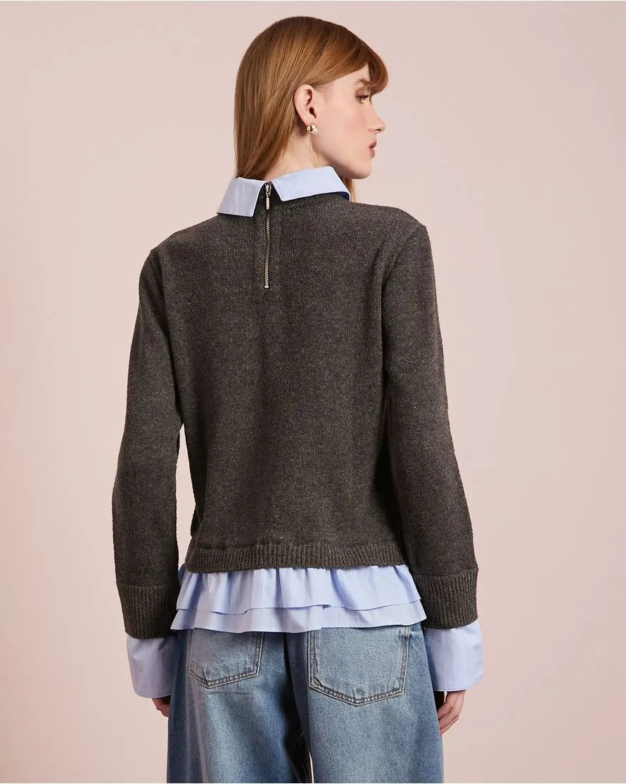Suéter Tricot Tricoline
