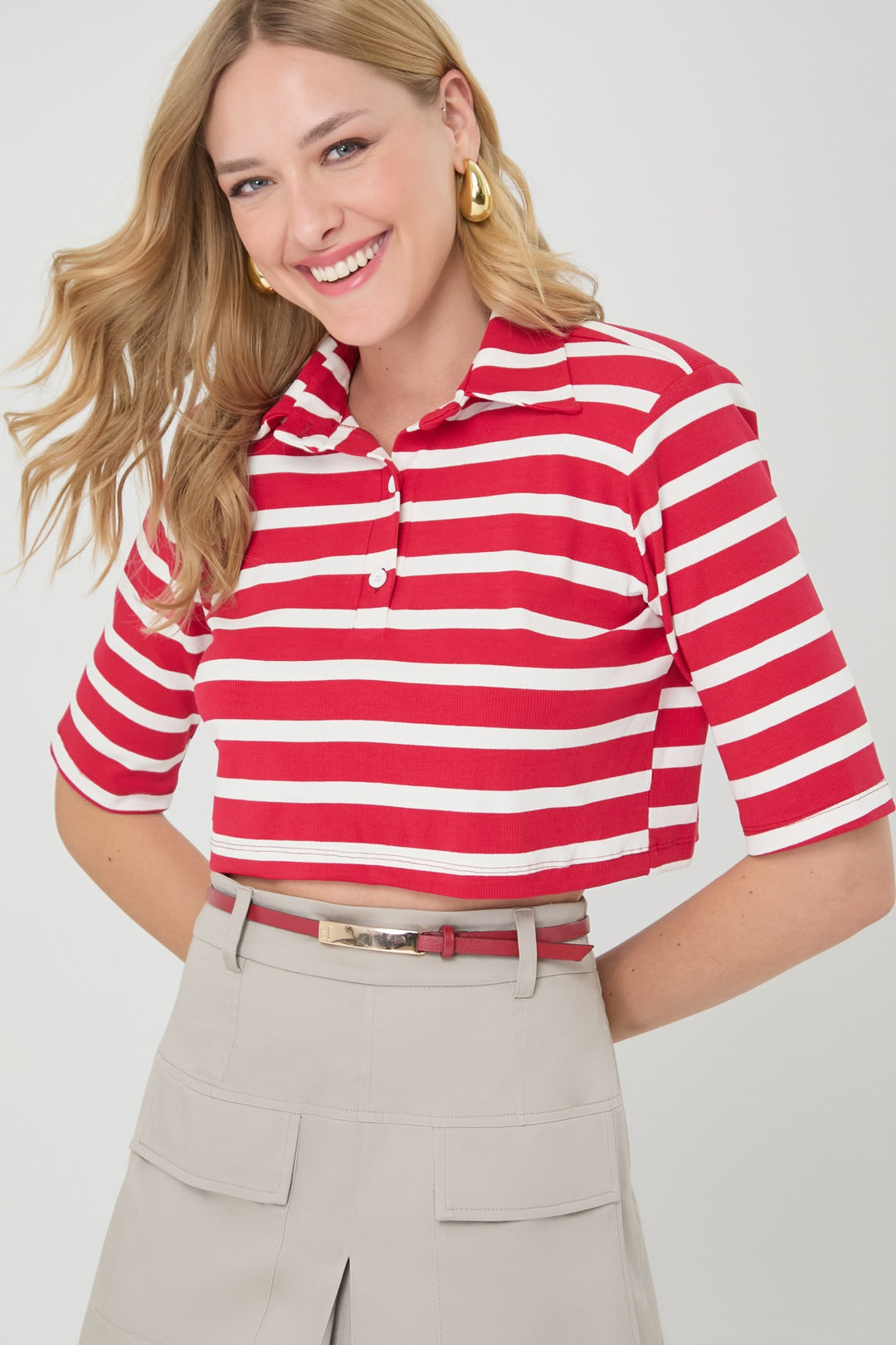 Short Skirt with Pockets