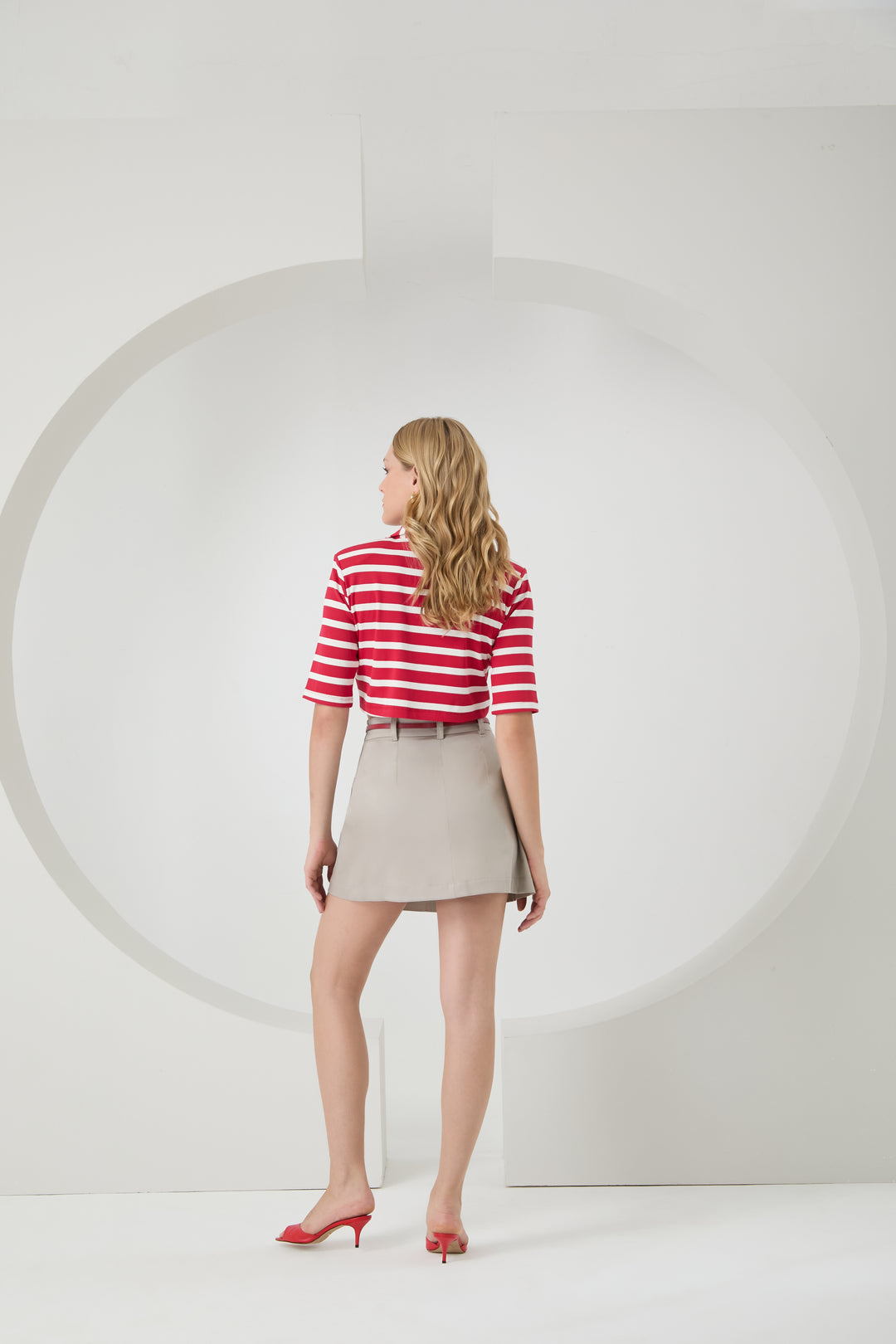 Short Skirt with Pockets