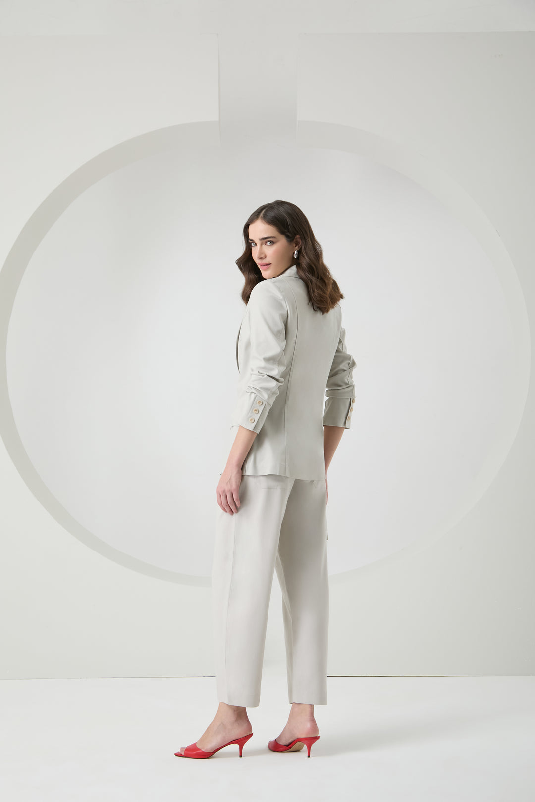 Pants+Blazer Set
