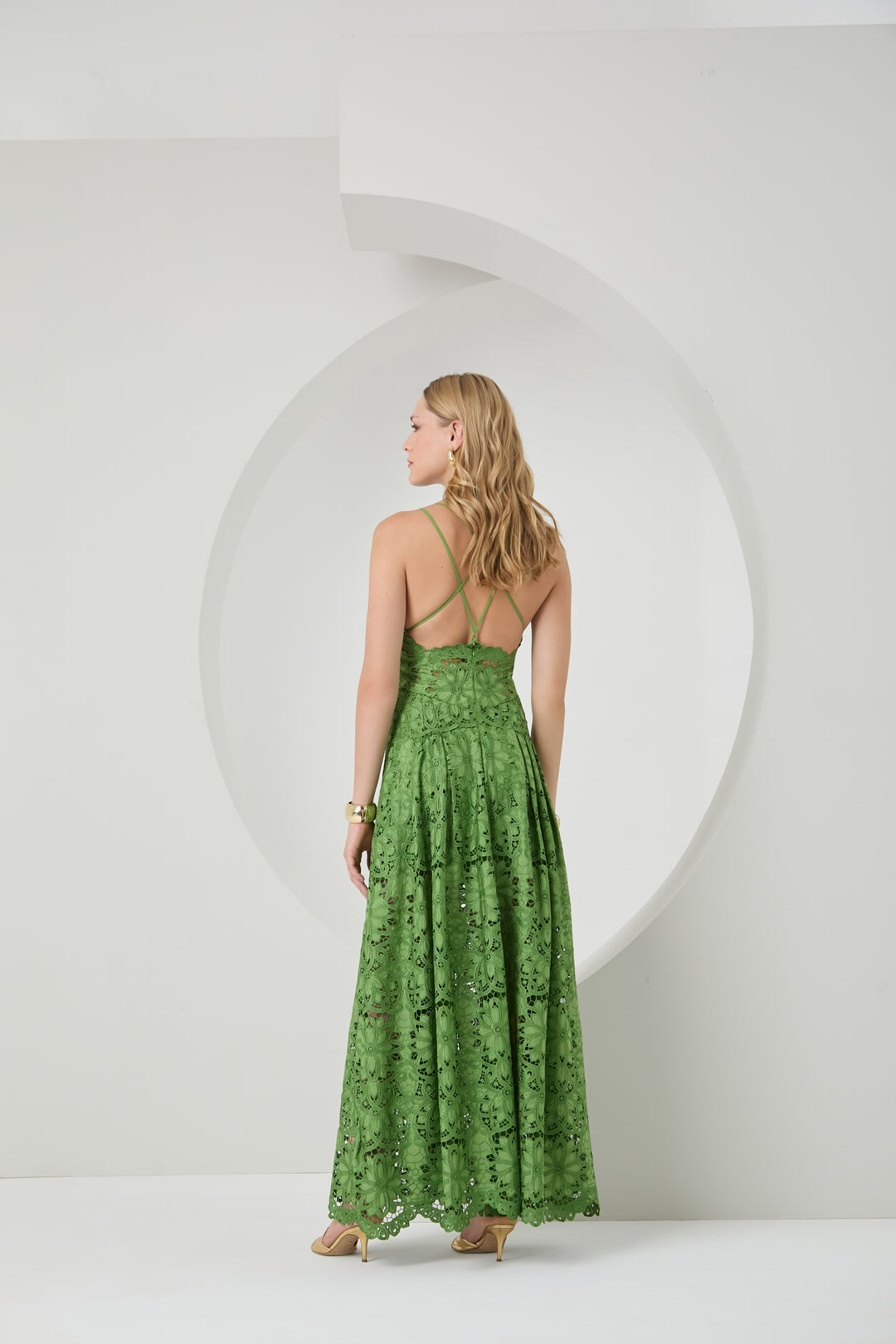 Vestido Longo Renda