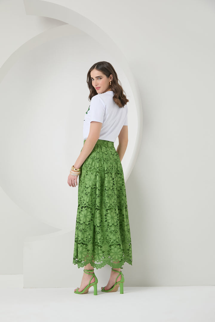 Embroidered Flower T-Shirt