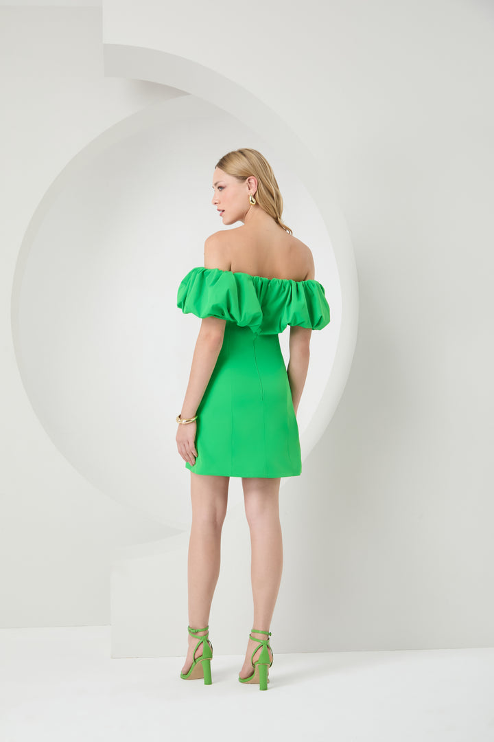 Short Off-the-Shoulder Dress