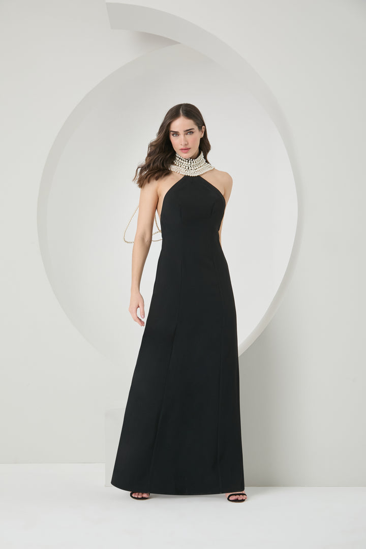 Long Pearl Dress
