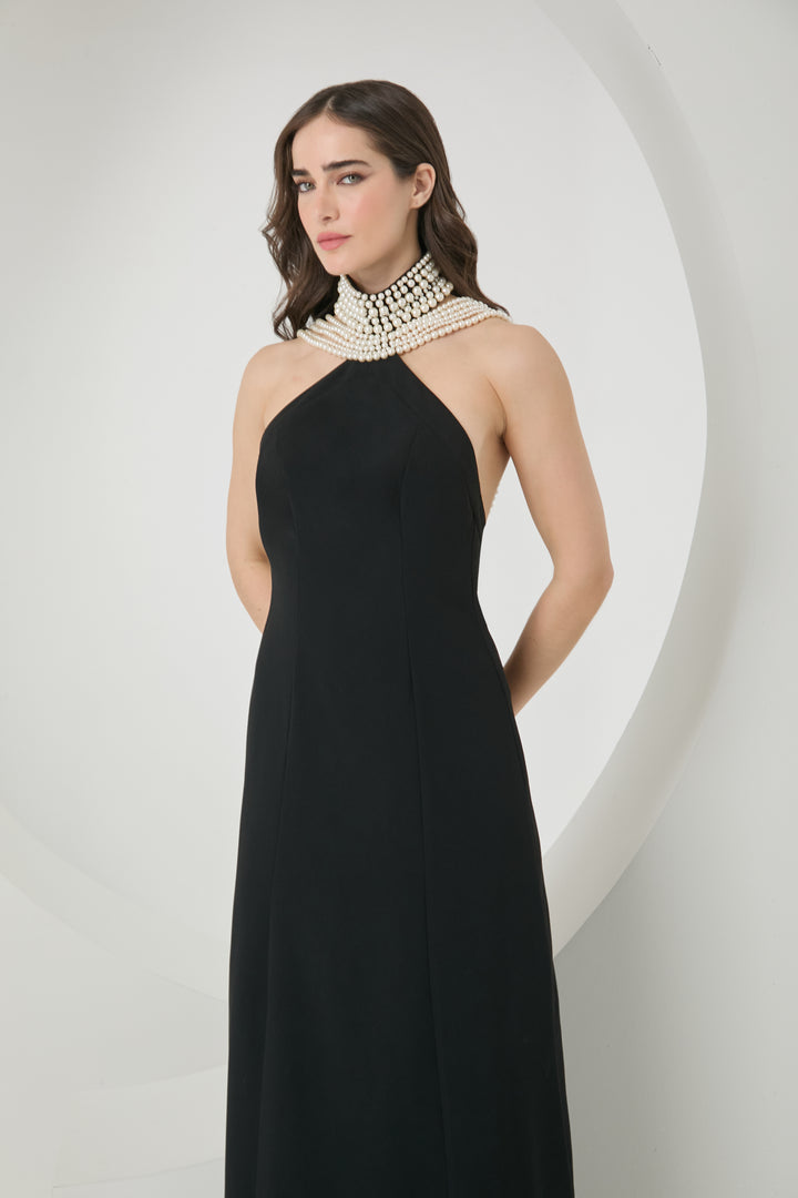 Long Pearl Dress