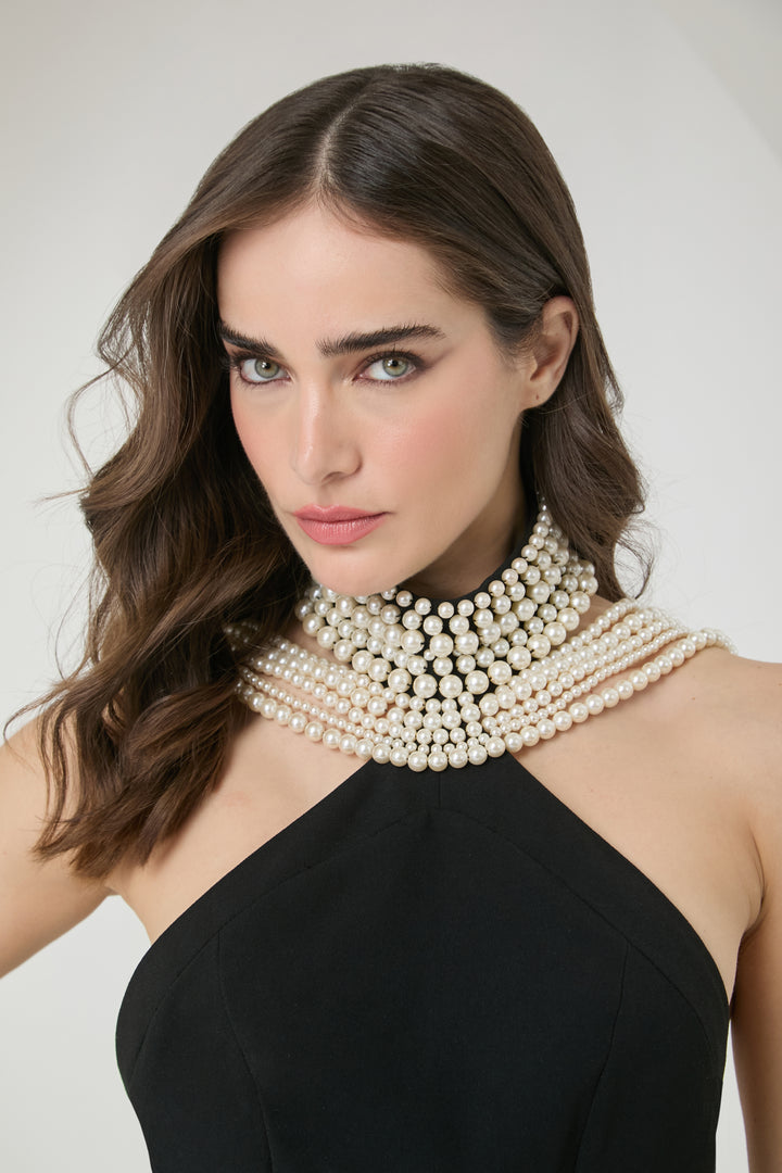 Long Pearl Dress