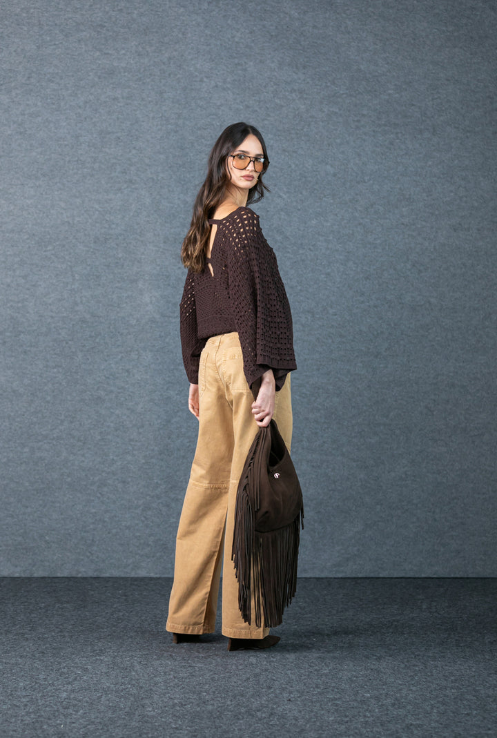 Boho Fringed Bag