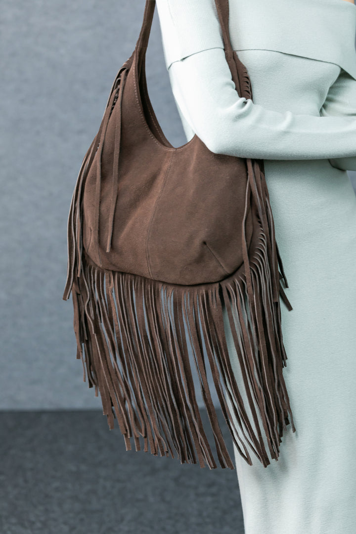 Boho Fringed Bag