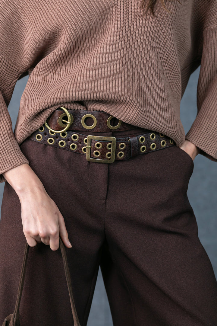 Double Eyelet Belt