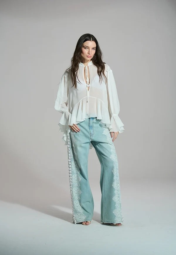 Braided Jeans