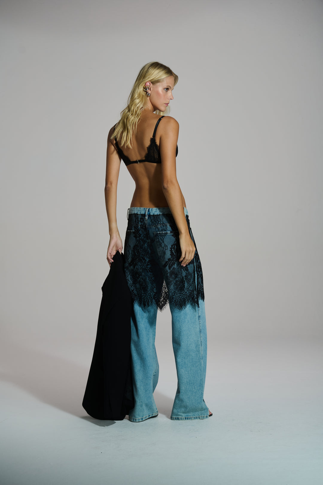 Lace Skirt Pants
