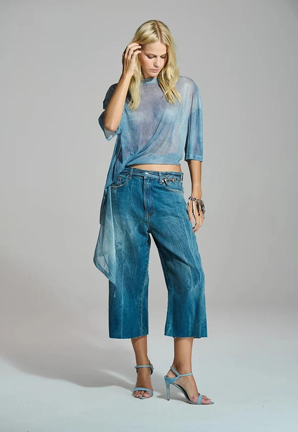 Bermuda Jeans Maxi