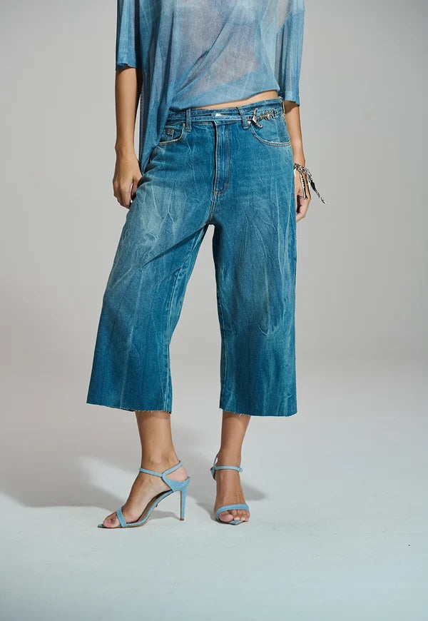 Bermuda Jeans Maxi
