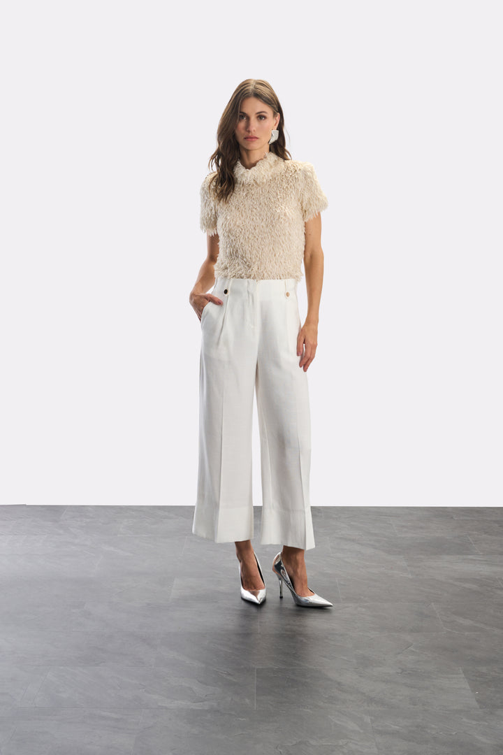 Fur blouse