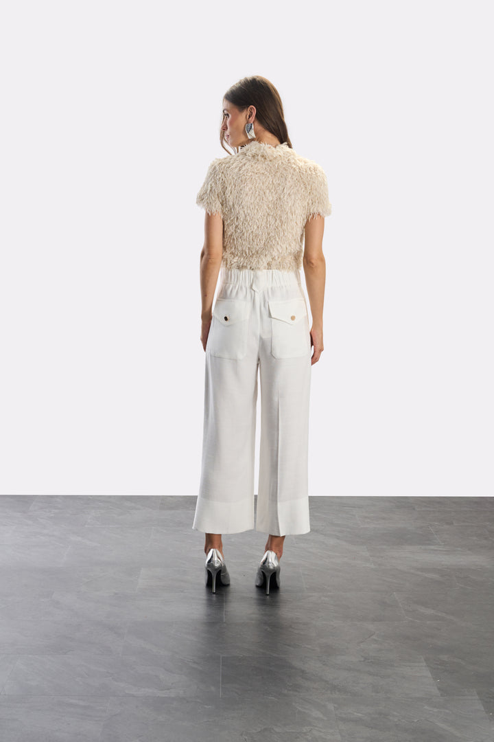 Fur blouse