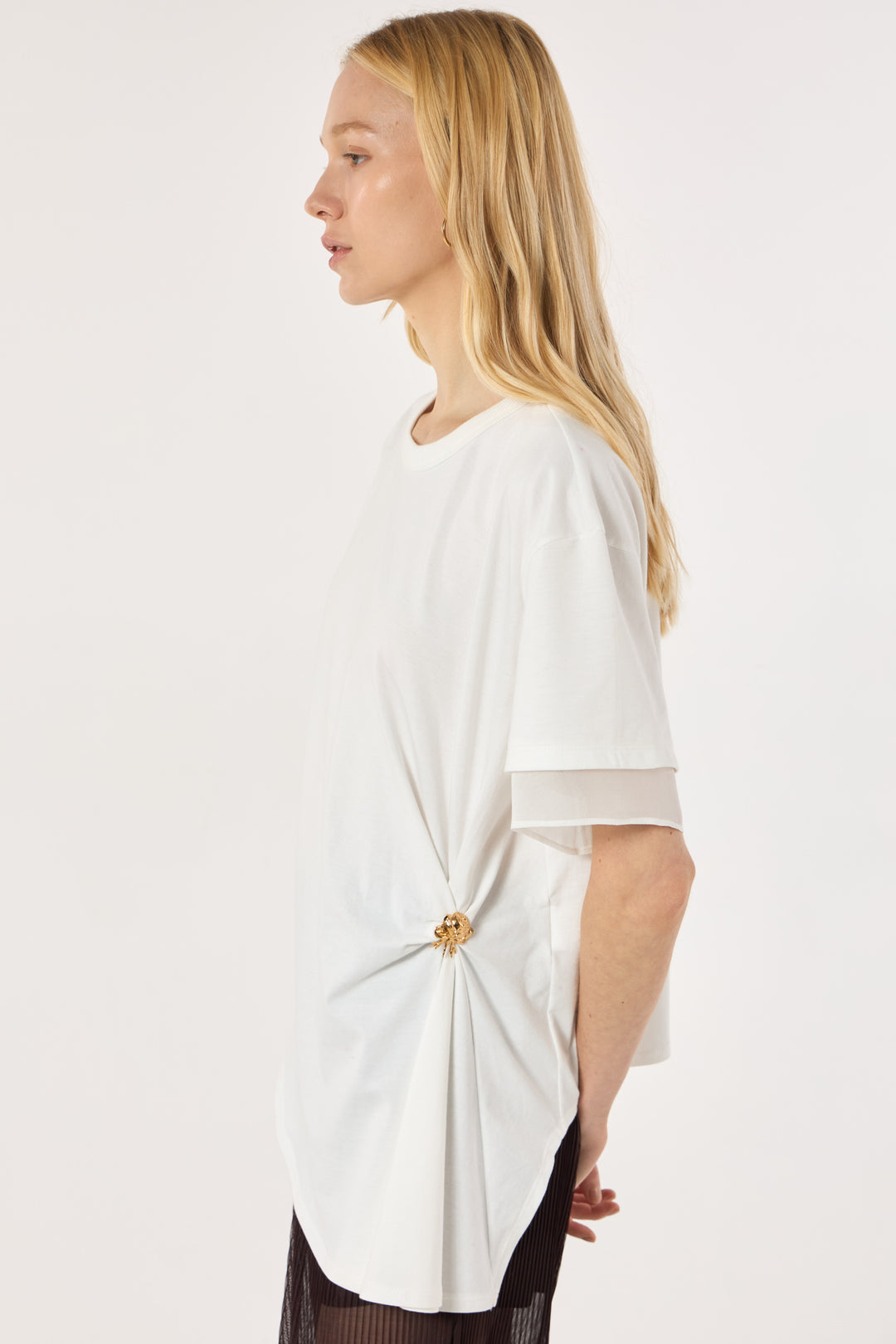 Double Brooch T-Shirt