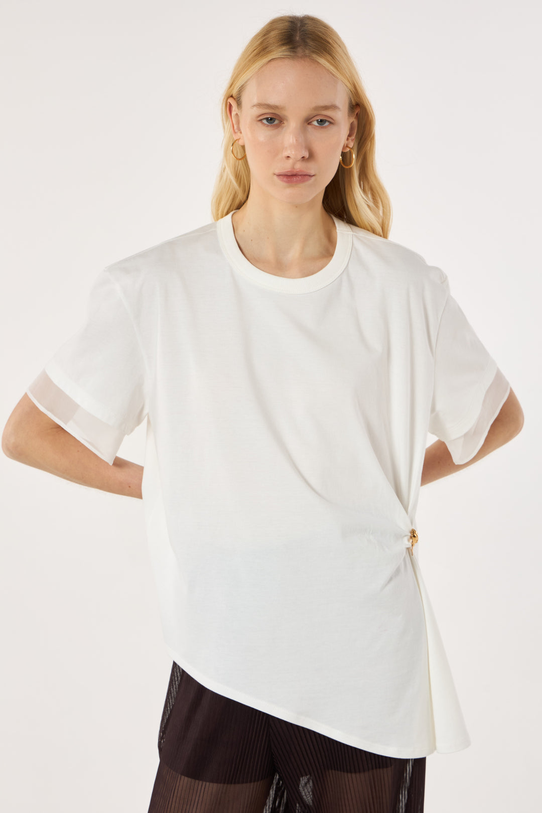 Double Brooch T-Shirt