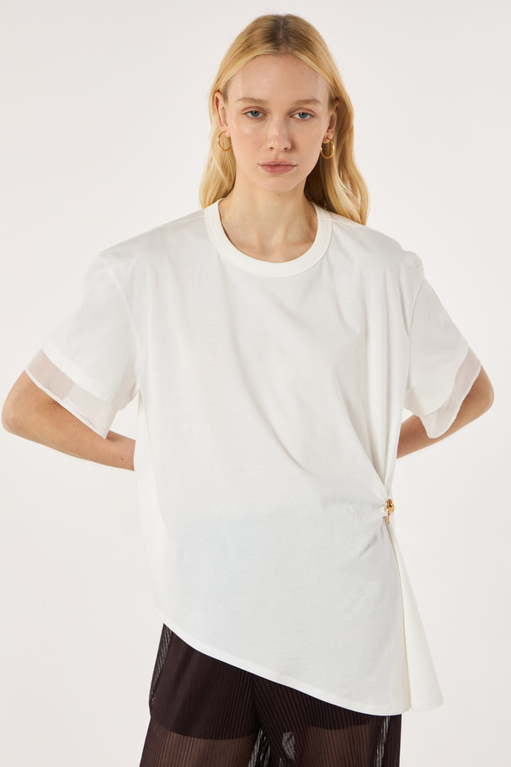 Double Brooch T-Shirt
