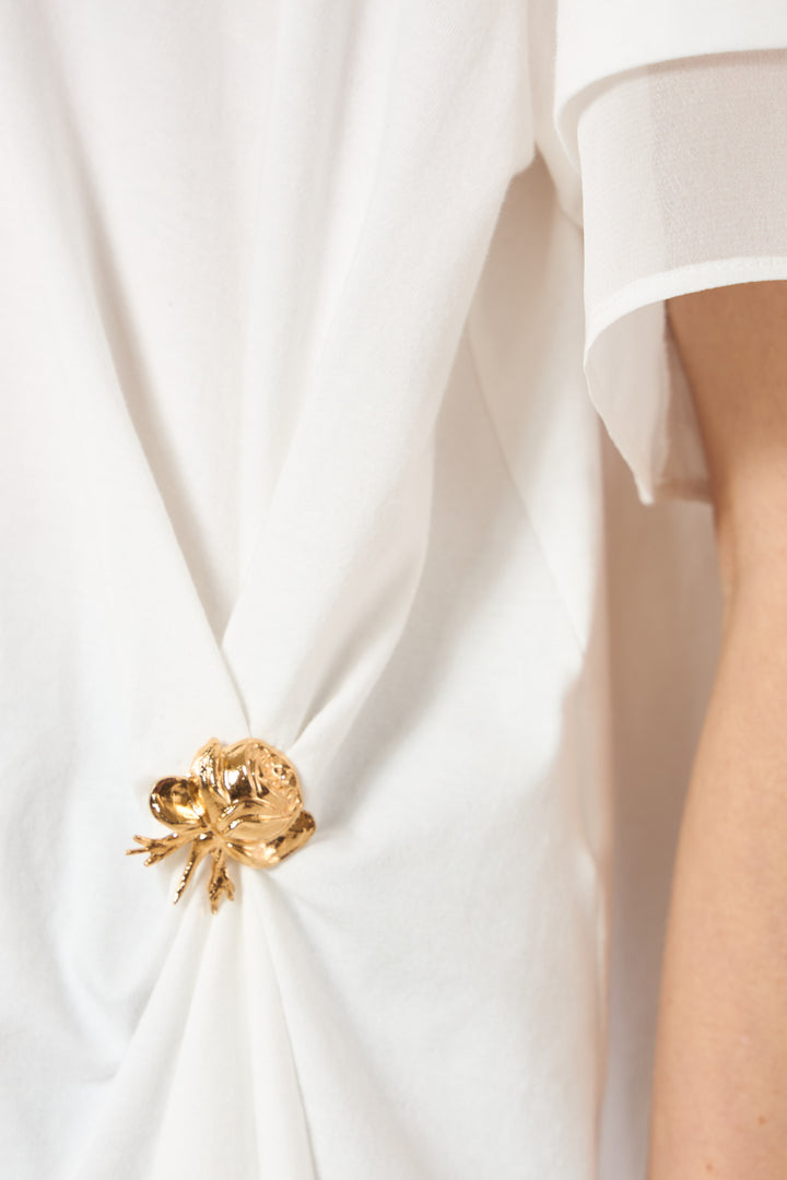 Double Brooch T-Shirt