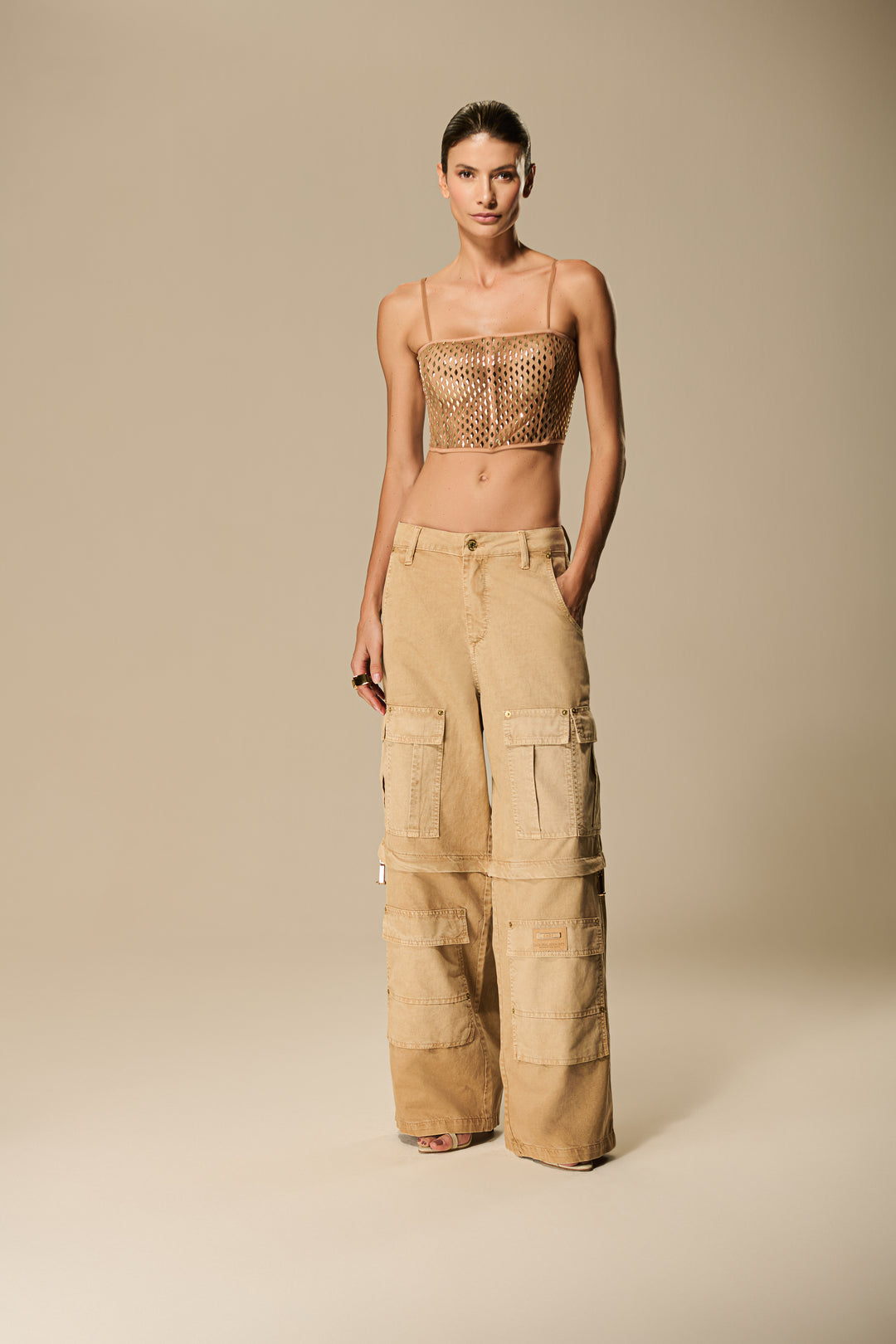 Calça Sarja Bermuda