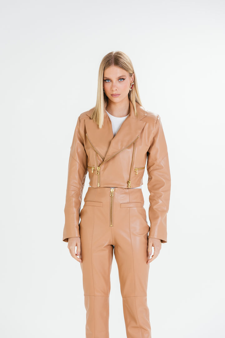 Lauana Charth Leather Jacket