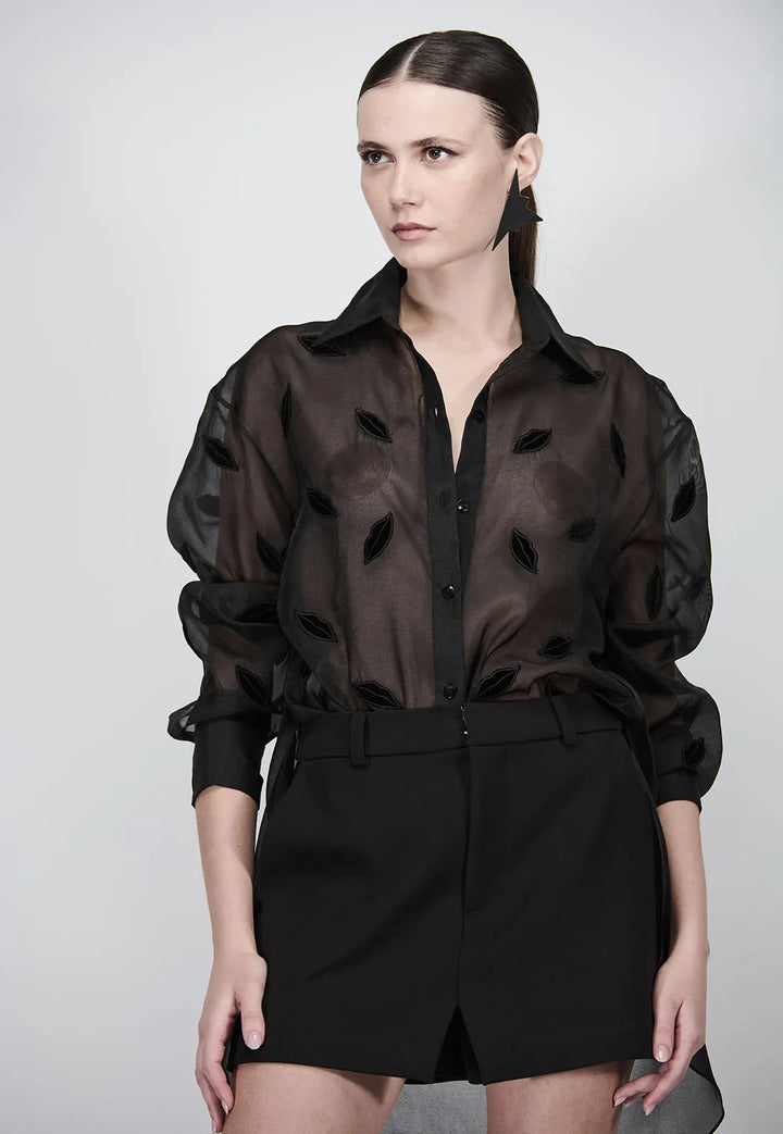 Organza Bisous Shirt